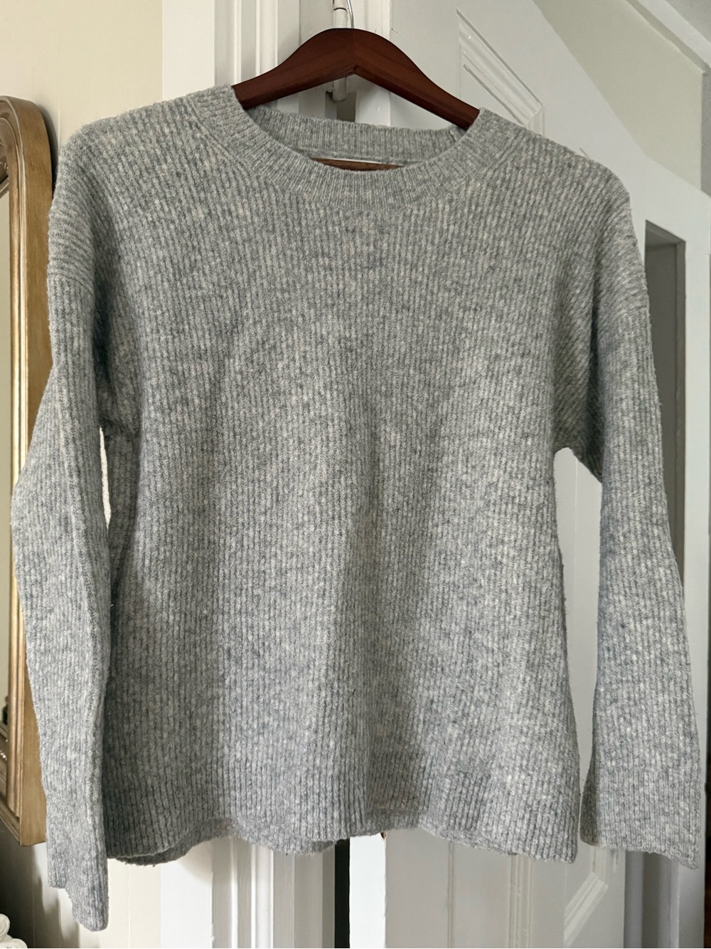 J. Crew Extra-soft Gray Sweater